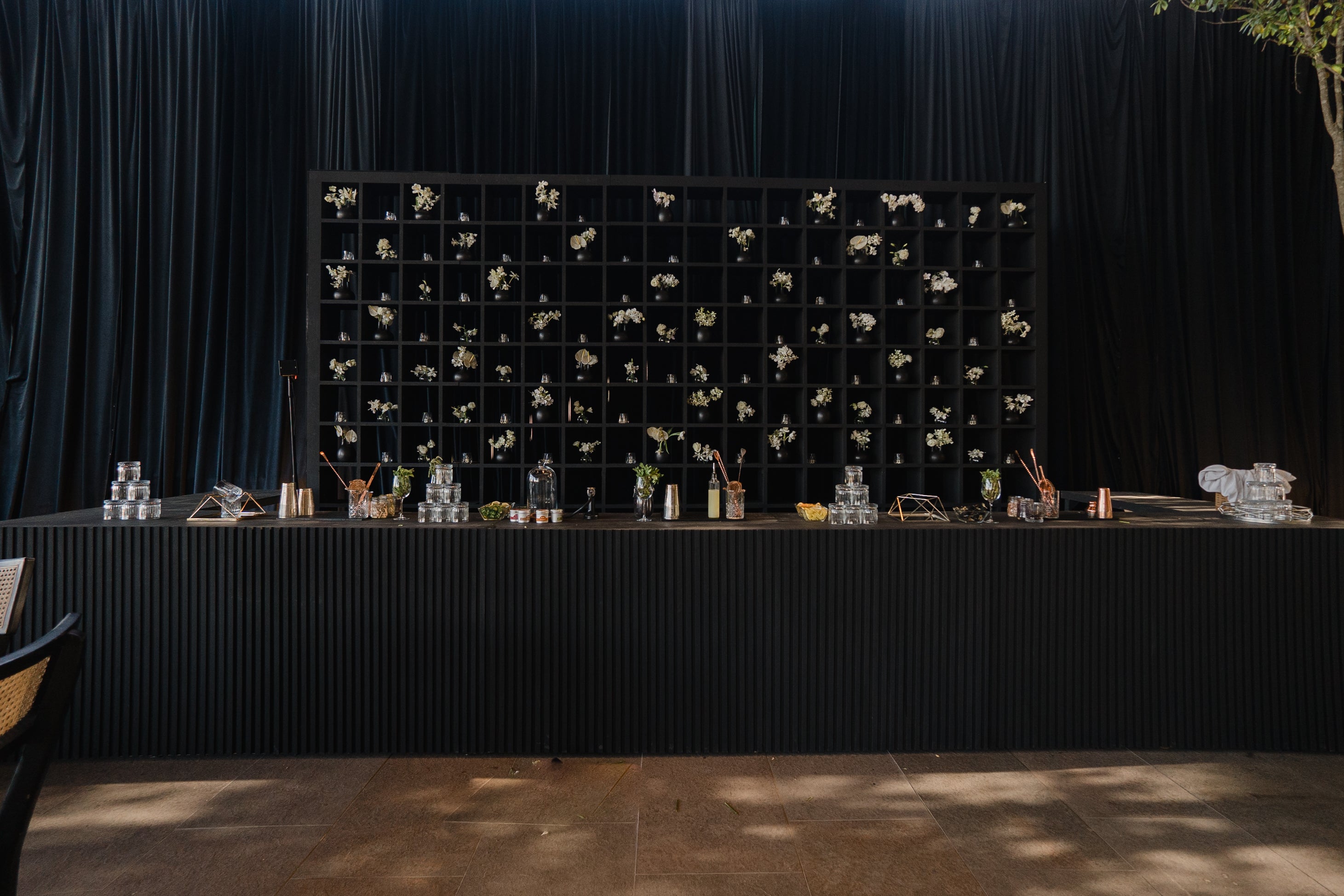 Barra Muro Negra/Beige